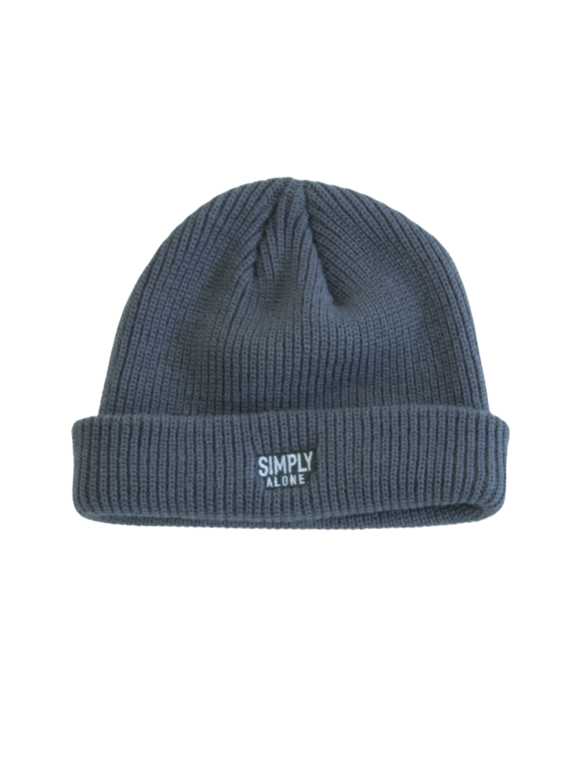 Grey Fisherman Beanie